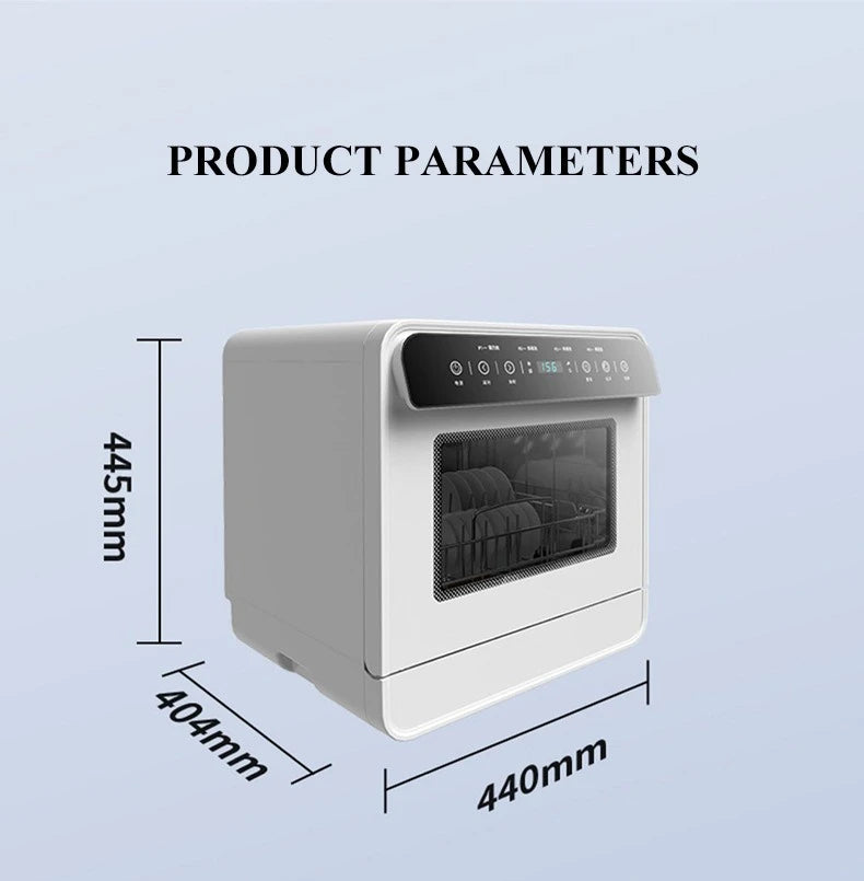Lave-vaisselle de comptoir automatique portable intelligent mini 2026 pour la maison