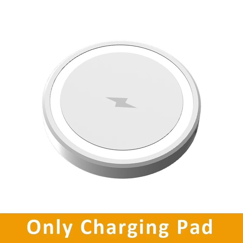 Chargeur magnétique sans fil 200W pour iPhone Magsafe 17 16 15 14 13 12 Pro Max et Airpods 4 Pro – Station de charge rapide magnétique