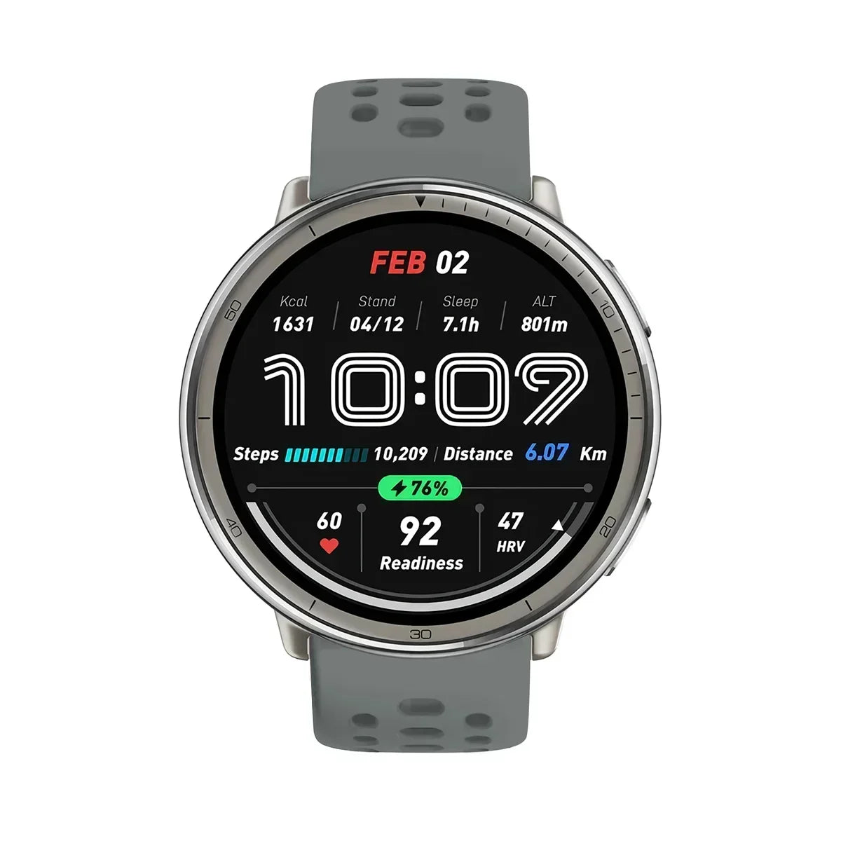 Bracelet en Silicone officiel 1:1 pour Amazfit Active 2, Bracelet de sport respirant Original, Amazfit GTS 4/3 Mini Bip 3 Correa