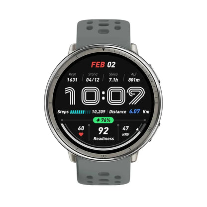 Bracelet en Silicone officiel 1:1 pour Amazfit Active 2, Bracelet de sport respirant Original, Amazfit GTS 4/3 Mini Bip 3 Correa
