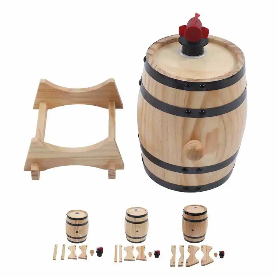 Distributeur spécial baril de vin enrichi avec support, cases à bière, vin tequila, whisky Shop, 1l, 3l, 5l, E27