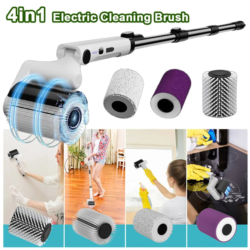 Brosse pour barbecue, réglages à 3 vitesses, brosse pour gril électrique, 180 °   Tête réglable, nettoyeur de gril de 90 minutes pour les fumeurs de plaques extérieures