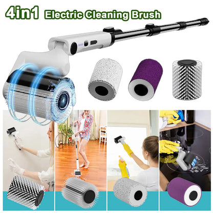 Brosse pour barbecue, réglages à 3 vitesses, brosse pour gril électrique, 180 °   Tête réglable, nettoyeur de gril de 90 minutes pour les fumeurs de plaques extérieures