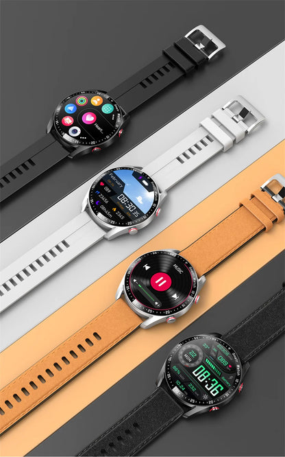 Montre connectée pour hommes et femmes, écran HD, Bluetooth, appel, GPS, moniteur de fréquence cardiaque, étanche IP68, nouveau, 2024