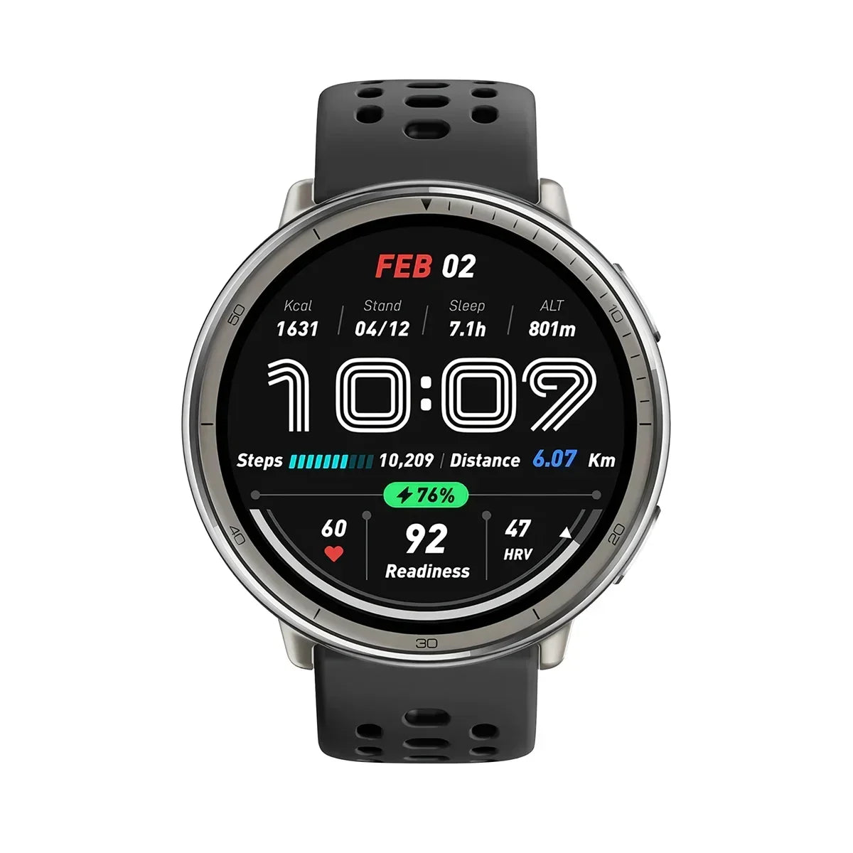 Bracelet en Silicone officiel 1:1 pour Amazfit Active 2, Bracelet de sport respirant Original, Amazfit GTS 4/3 Mini Bip 3 Correa