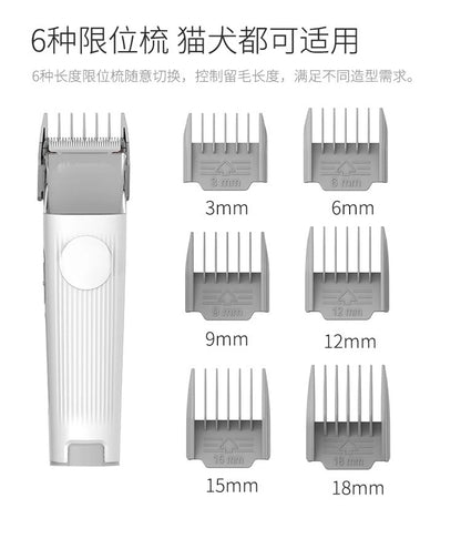 Dispositif d'aspiration de poils d'animaux, ensemble tondeuse à poils d'animaux LM3