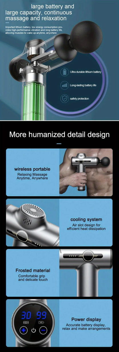 Pistolet de massage portable