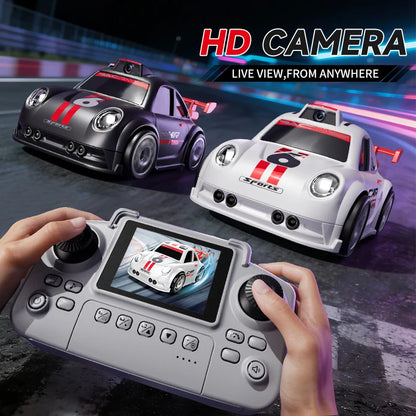 Voiture à dérive C6 RC avec lumières double Mode, caméra sonore, contrôle d'écran, voiture à Induction intelligente, jouets pour enfants, cadeau, nouvelle collection 2026