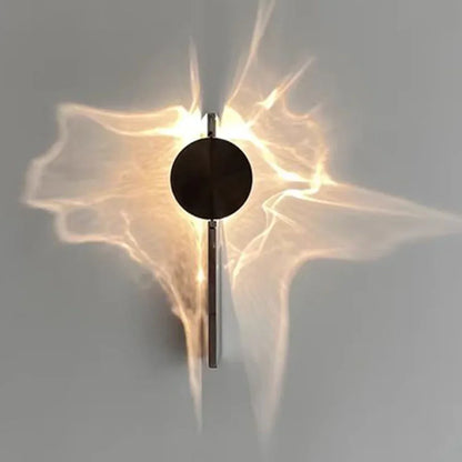Lampes murales LED créatives en carton ondulé avec câblage USB et télécommande, appliques d'ambiance pour chambre à coucher, chevet, couloir, porche