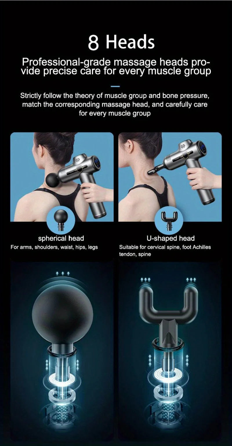 Pistolet de massage portable