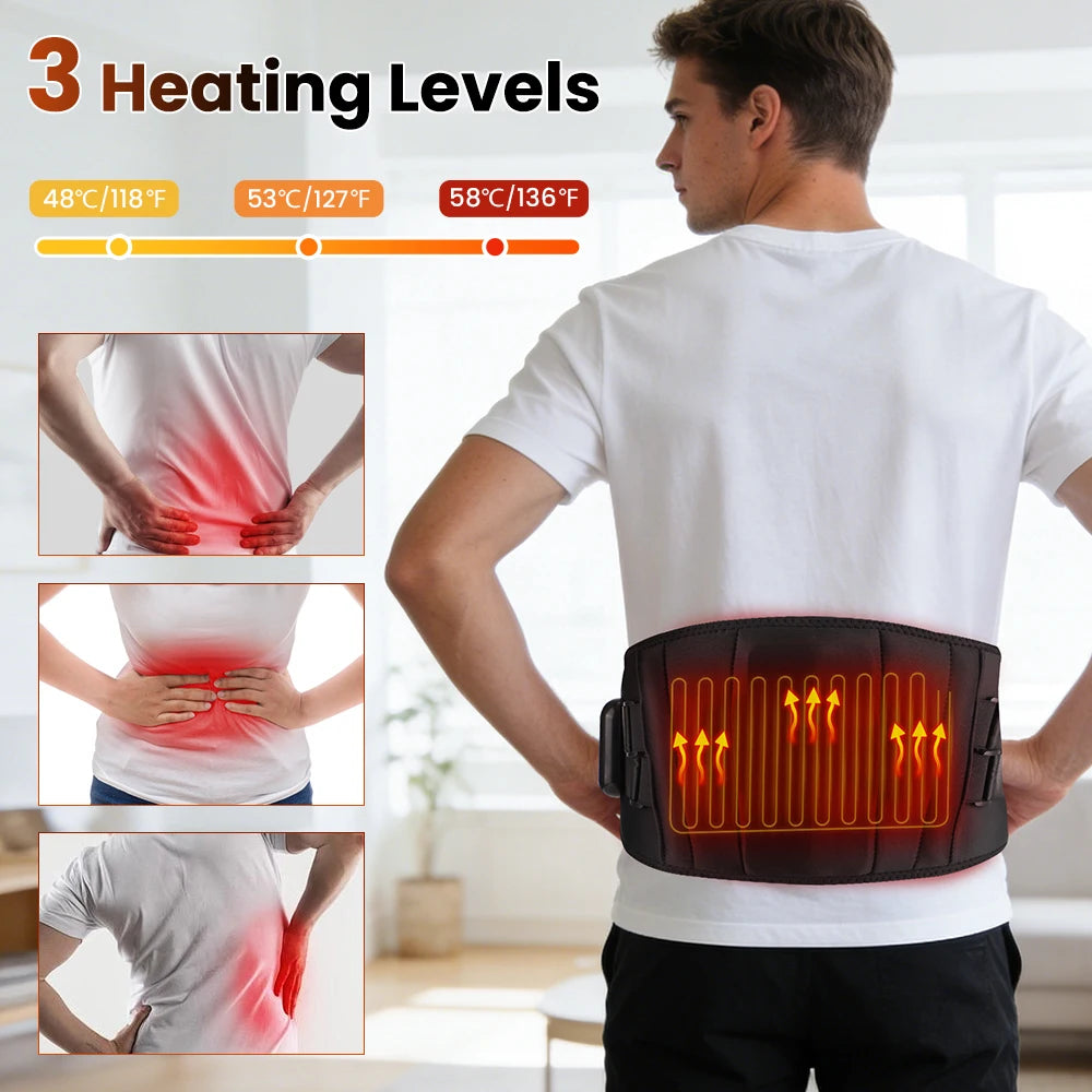 Ceinture de massage chauffante électrique