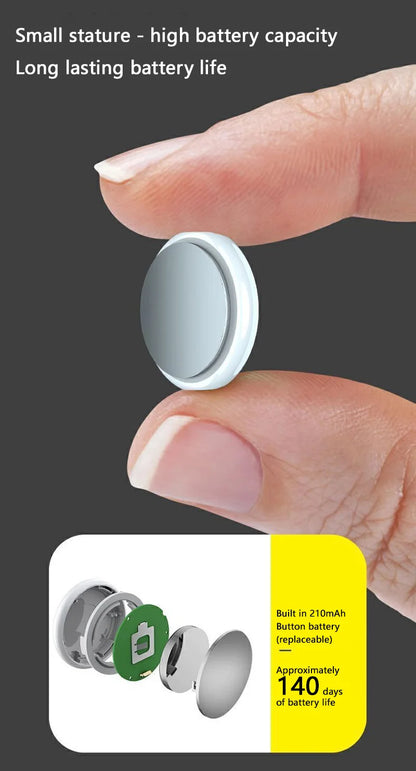 Mini traceur intelligent Anti-perte, rappel pour animaux de compagnie, sac pour enfants, portefeuille, dispositif GPS Bluetooth 5G, localisateur d'étiquette d'air ﻿ Nouveau