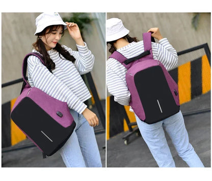 Sac à dos antivol 15.6 pouces ordinateur portable hommes Mochila mâle sac à dos étanche sac à dos grande capacité école sac à dos concepteur