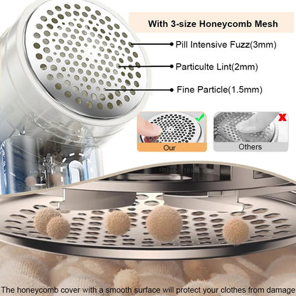 Dissolvant de peluches électrique professionnel pour vêtements, Rechargeable par USB, rasoir pour vêtements, tondeuse boules de poils