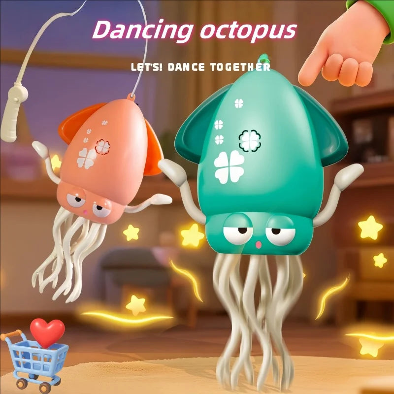Poulpe dansante magique, nouveau et unique, calmar électrique, détection et évacuation des obstacles, poulpe pour enfants, pêche anti-stress