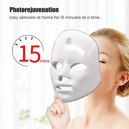 « Masque LED 7 couleurs USB