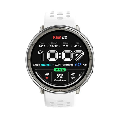 Bracelet en Silicone officiel 1:1 pour Amazfit Active 2, Bracelet de sport respirant Original, Amazfit GTS 4/3 Mini Bip 3 Correa