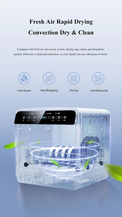Lave-vaisselle de comptoir automatique portable intelligent mini 2026 pour la maison