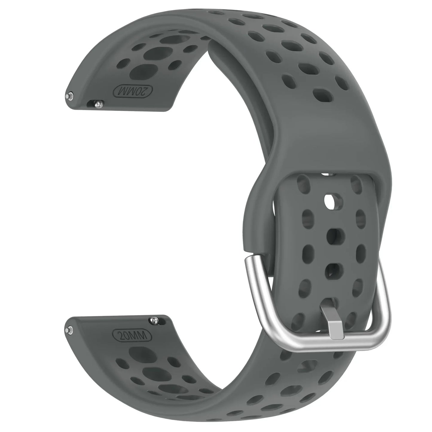 Bracelet en Silicone officiel 1:1 pour Amazfit Active 2, Bracelet de sport respirant Original, Amazfit GTS 4/3 Mini Bip 3 Correa