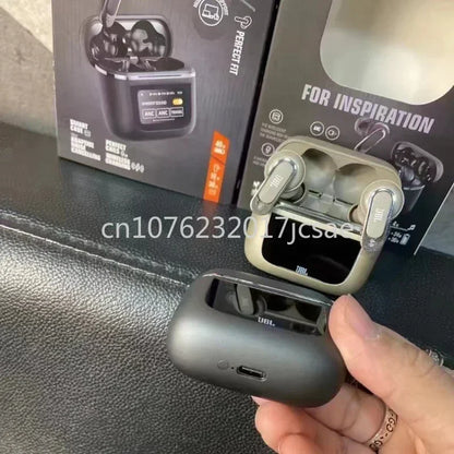 Écouteurs sans fil Bluetooth JBL Tour PRO 2 d'origine, écouteurs stéréo, écouteurs sportifs avec écran LCD intelligent, version HK