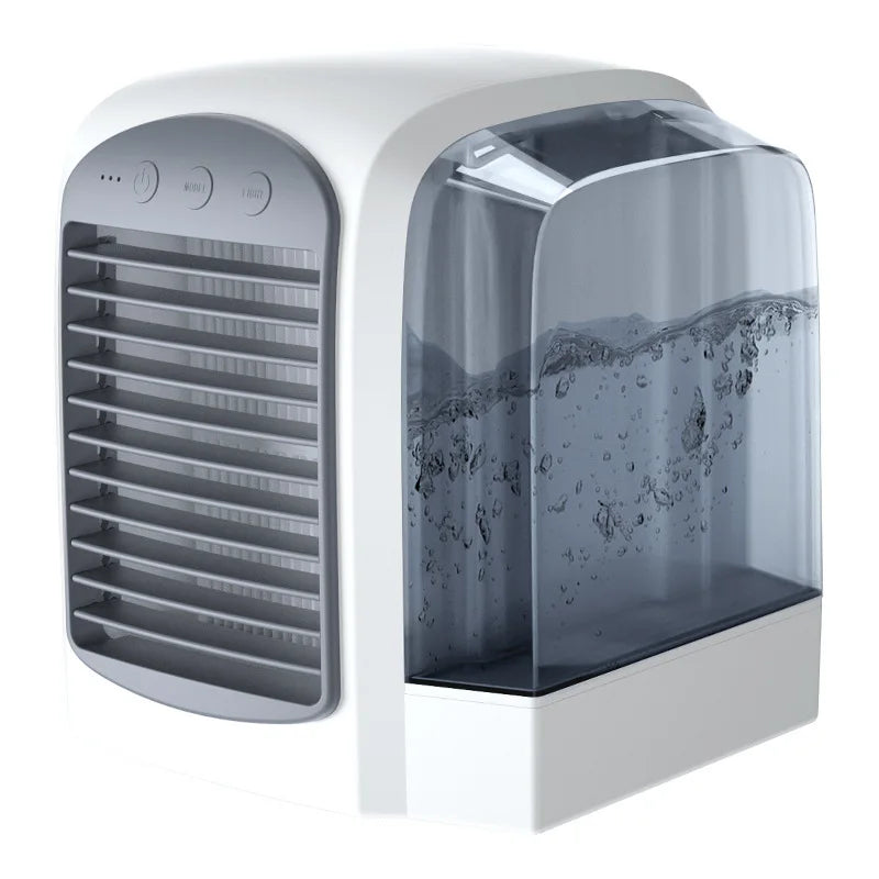 Essentiel pour l'été Style européen ventilateur refroidi à l'eau Mini ventilateur de bureau domestique climatiseur Usb refroidisseur d'air ventilateur électrique