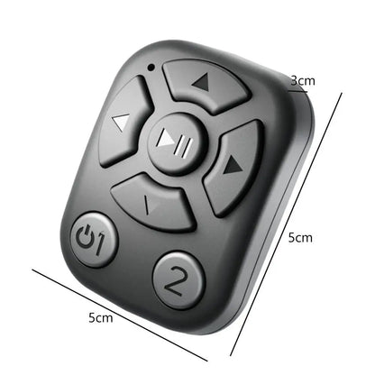 Télécommande Bluetooth pour vidéo Tiktok, défilement, E-book, tourneur de page, perche à selfie, contrôleur d'appareil photo