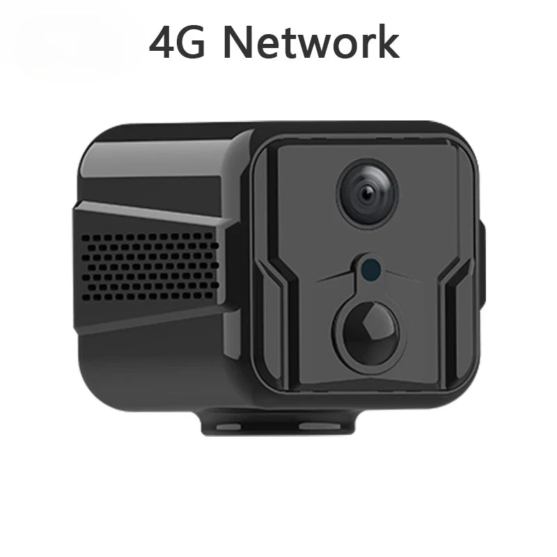 Mini caméra de Surveillance sans fil WiFi 4G, stockage en nuage, appel à distance, Surveillance réseau avec batterie, caméra de Vision nocturne 1080p