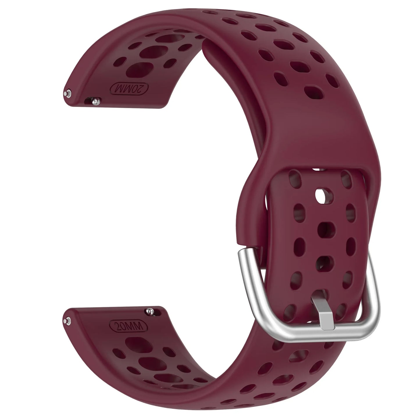 Bracelet en Silicone officiel 1:1 pour Amazfit Active 2, Bracelet de sport respirant Original, Amazfit GTS 4/3 Mini Bip 3 Correa