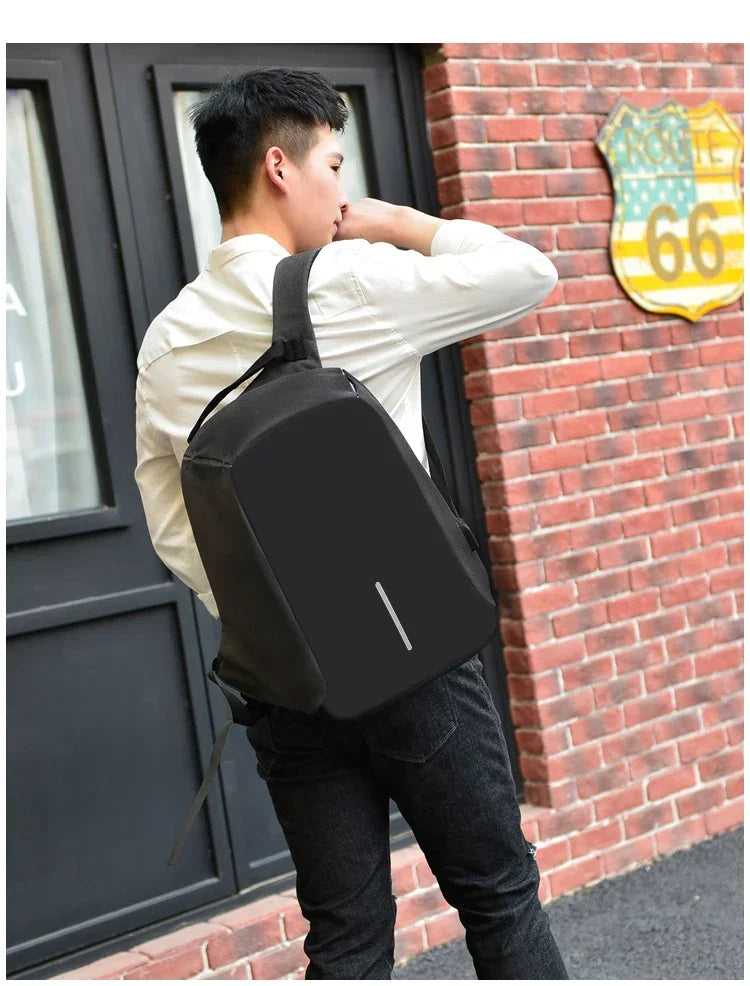 Sac à dos antivol 15.6 pouces ordinateur portable hommes Mochila mâle sac à dos étanche sac à dos grande capacité école sac à dos concepteur