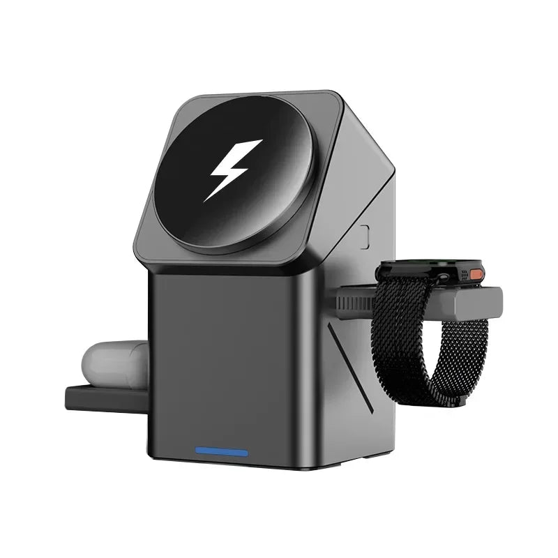 Chargeur magnetique sans fil 3-en-1