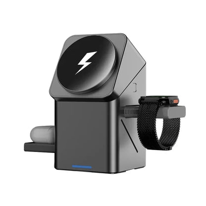 Chargeur magnetique sans fil 3-en-1