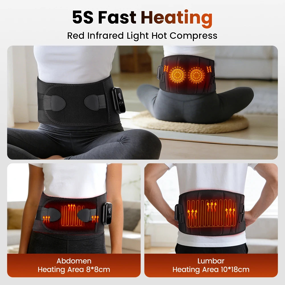 Ceinture de massage chauffante électrique