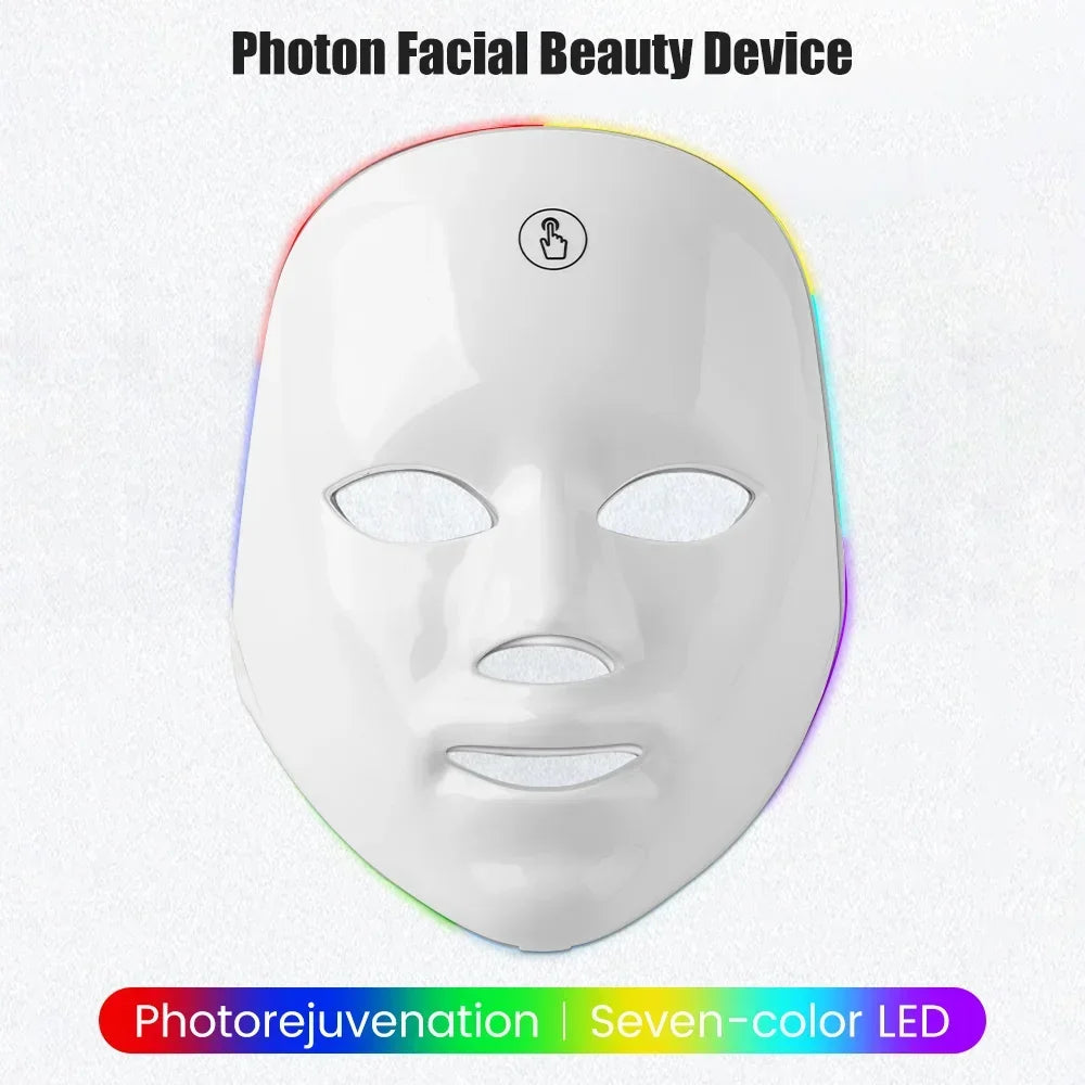 « Masque LED 7 couleurs USB