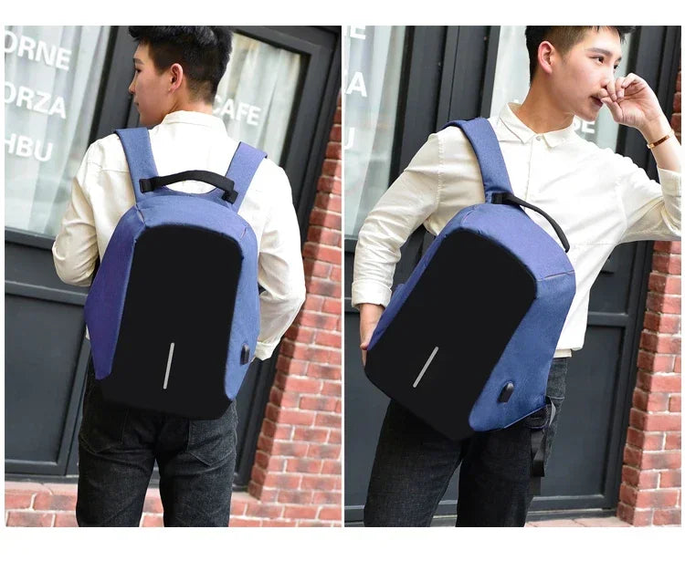 Sac à dos antivol 15.6 pouces ordinateur portable hommes Mochila mâle sac à dos étanche sac à dos grande capacité école sac à dos concepteur