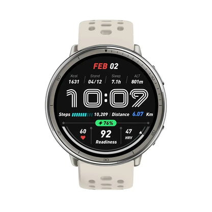 Bracelet en Silicone officiel 1:1 pour Amazfit Active 2, Bracelet de sport respirant Original, Amazfit GTS 4/3 Mini Bip 3 Correa