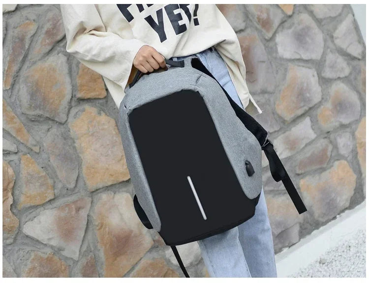 Sac à dos antivol 15.6 pouces ordinateur portable hommes Mochila mâle sac à dos étanche sac à dos grande capacité école sac à dos concepteur
