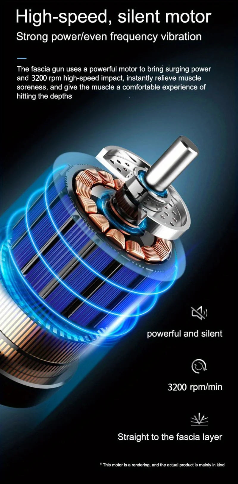 Pistolet de massage portable