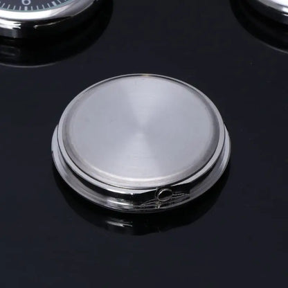 Mini horloge de voiture lumineuse Automobiles montre à coller interne mécanique horloges à Quartz ornement automatique 40/43mm Mini horloge numérique