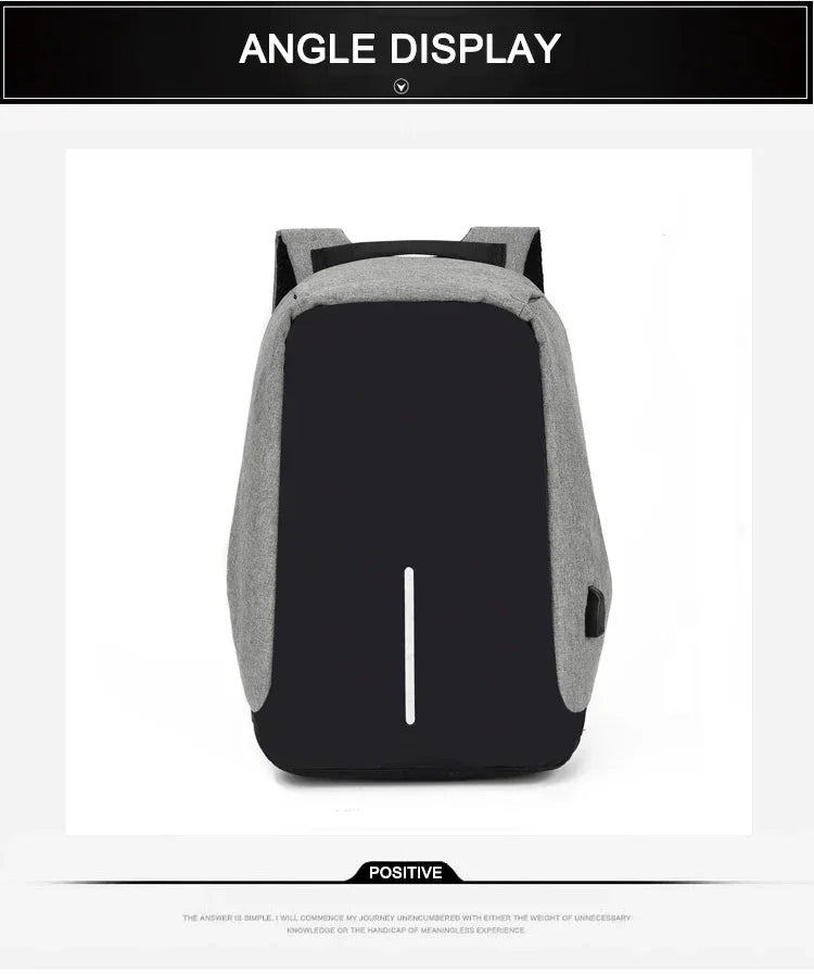 Sac à dos antivol 15.6 pouces ordinateur portable hommes Mochila mâle sac à dos étanche sac à dos grande capacité école sac à dos concepteur