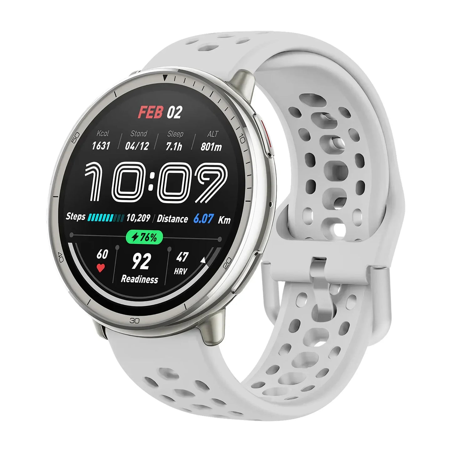 Bracelet en Silicone officiel 1:1 pour Amazfit Active 2, Bracelet de sport respirant Original, Amazfit GTS 4/3 Mini Bip 3 Correa