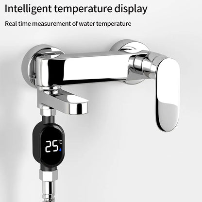 Thermomètre de douche étanche, température intelligente, affichage numérique, robinet, jauge de température de l'eau pour bébés