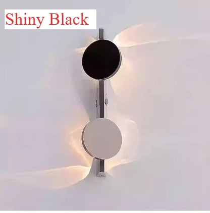 Lampes murales LED créatives en carton ondulé avec câblage USB et télécommande, appliques d'ambiance pour chambre à coucher, chevet, couloir, porche