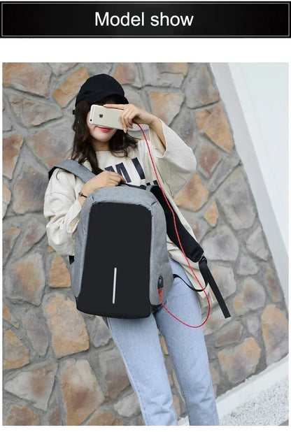 Sac à dos antivol 15.6 pouces ordinateur portable hommes Mochila mâle sac à dos étanche sac à dos grande capacité école sac à dos concepteur