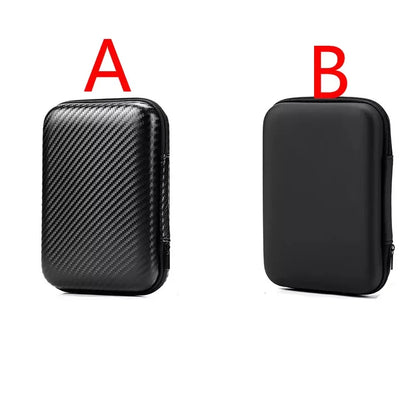 Mallette de rangement de transport 3 en 1 avec protecteurs d'écran en verre trempé pour Console de jeu R36S, Kit de protection, sac et Films anti-rayures