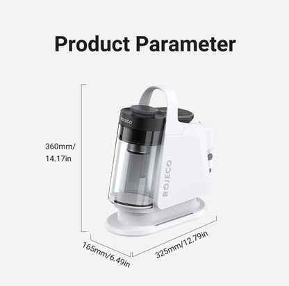 ROJECO Kit d'aspirateur de toilettage multifonction pour animaux de compagnie 5-en-1 aspirateur domestique Portable pour Kit de toilette aspirateur de poils de chien et de chat