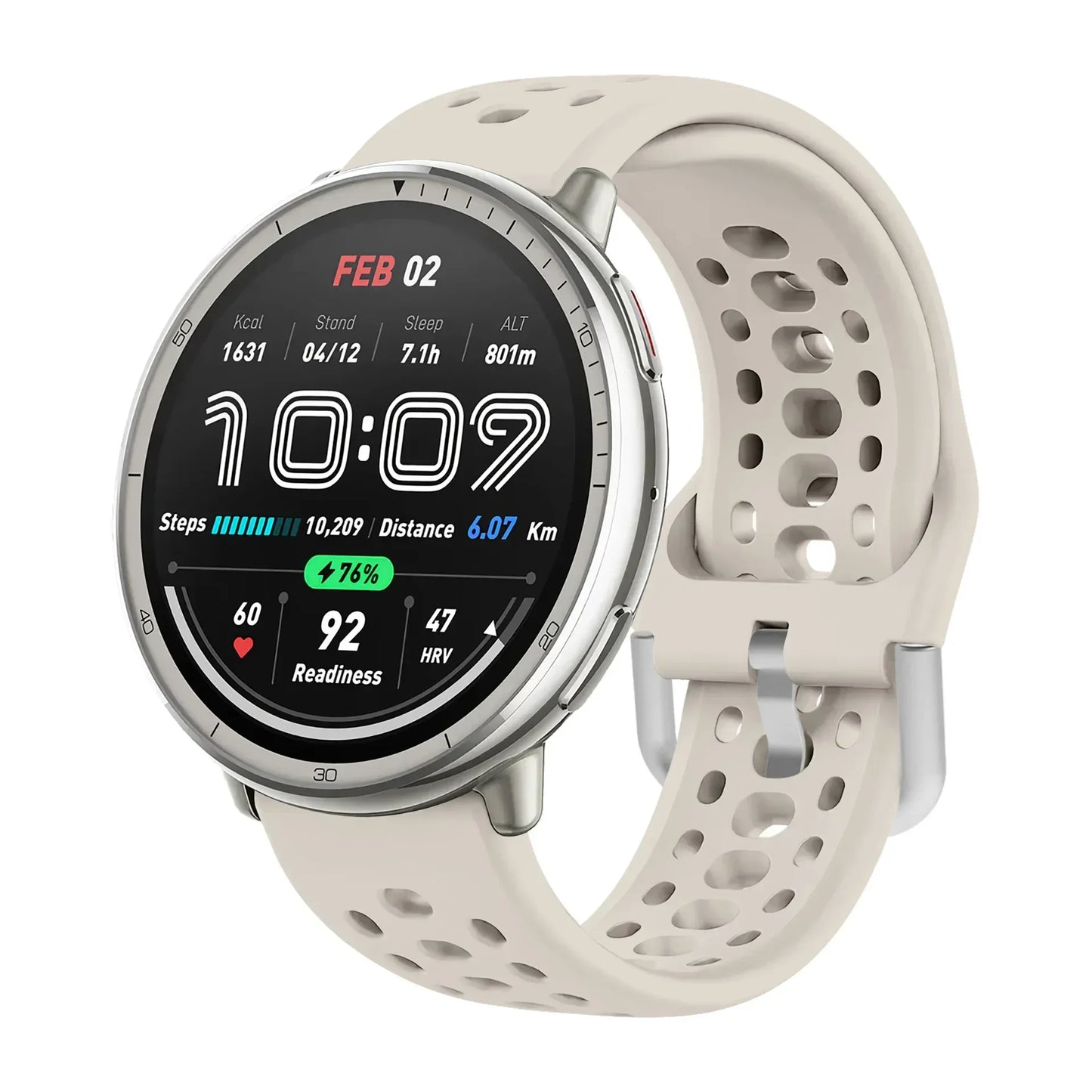 Bracelet en Silicone officiel 1:1 pour Amazfit Active 2, Bracelet de sport respirant Original, Amazfit GTS 4/3 Mini Bip 3 Correa