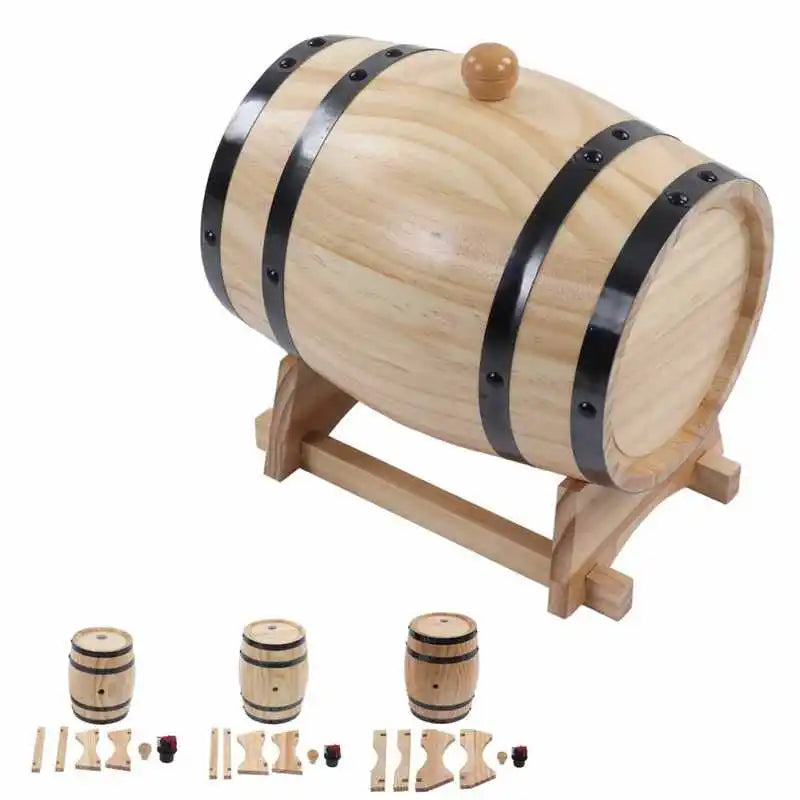 Distributeur spécial baril de vin enrichi avec support, cases à bière, vin tequila, whisky Shop, 1l, 3l, 5l, E27