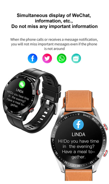 Montre connectée pour hommes et femmes, écran HD, Bluetooth, appel, GPS, moniteur de fréquence cardiaque, étanche IP68, nouveau, 2024