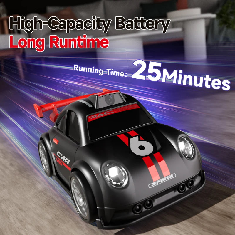 Voiture à dérive C6 RC avec lumières double Mode, caméra sonore, contrôle d'écran, voiture à Induction intelligente, jouets pour enfants, cadeau, nouvelle collection 2026