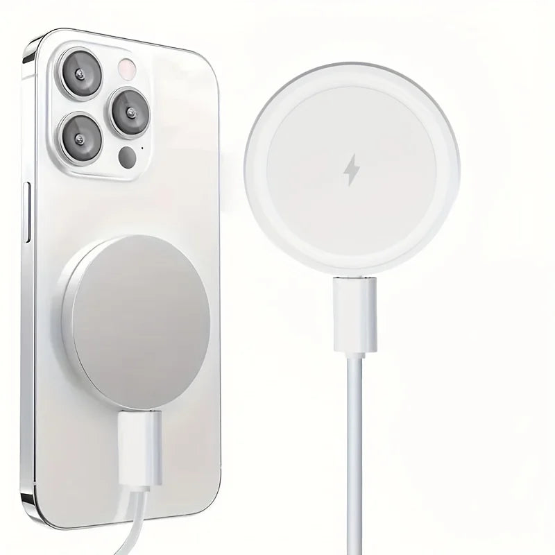Chargeur magnétique sans fil 200W pour iPhone Magsafe 17 16 15 14 13 12 Pro Max et Airpods 4 Pro – Station de charge rapide magnétique